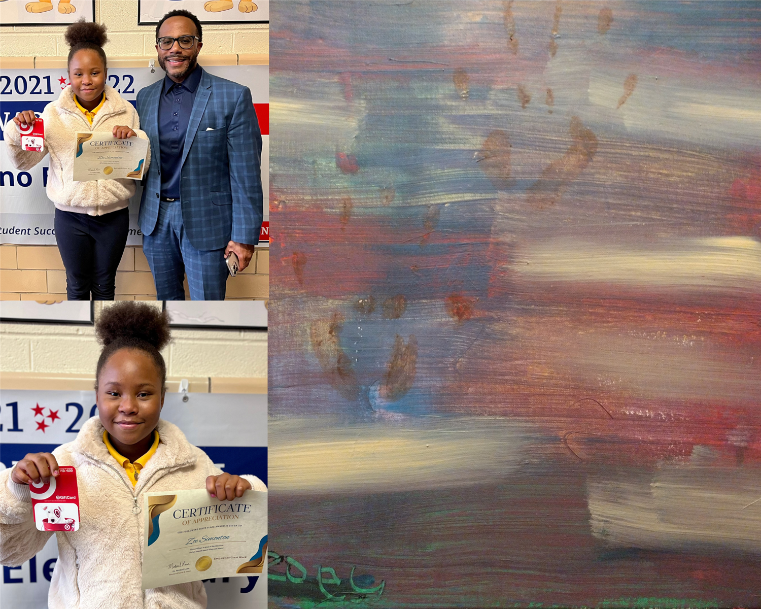 Black History Month Art Contest Winner Zoey Simonton